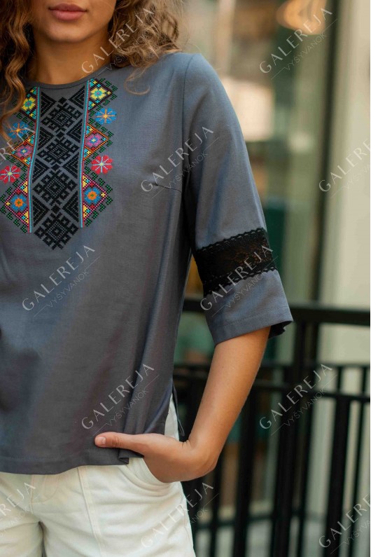 Women's blouse "Linen T-shirt"