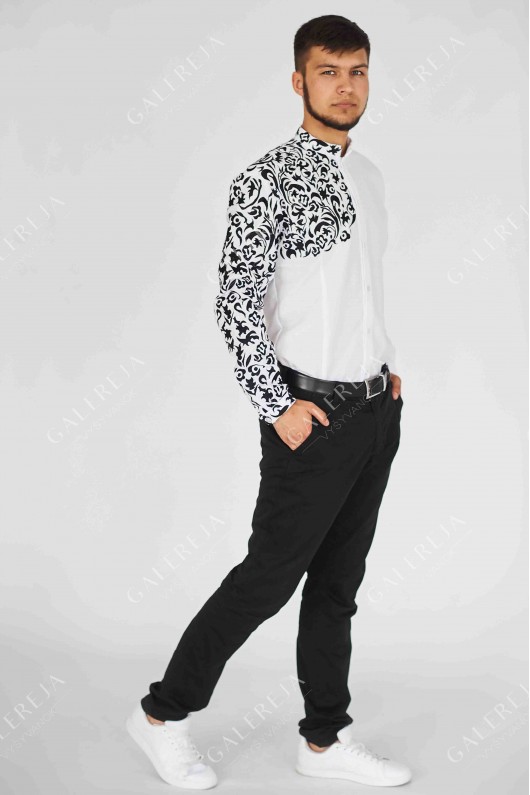 Men's embroidered shirt "Oscar"