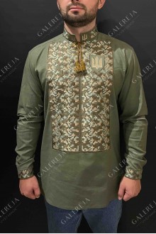 Men's embroidered shirt "ZSU"