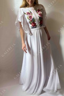 Жіноча вишита сукня "Вишукана лілія"