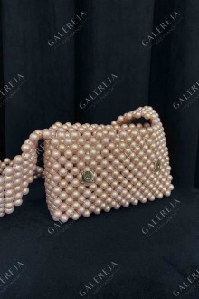 Handbag "Pearl beads"
