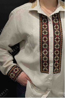 Women's embroidered shirt "Rhombus"