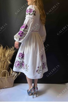 Embroidered dress "Mystery"