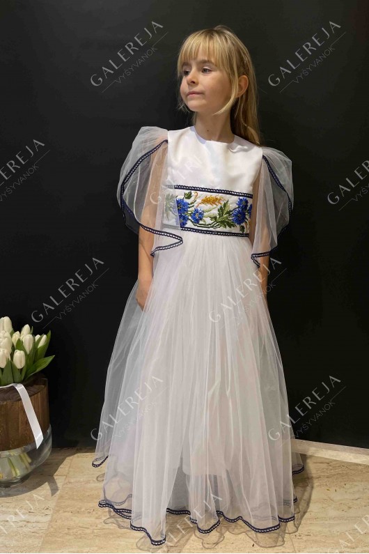 Exclusive dress for a girl "Fieldflowers"