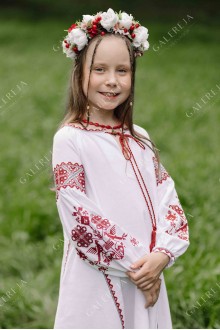 Сукня вишита для дівчинки «Зозуля»