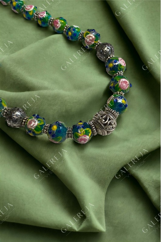Necklaces "Turquoise Bird"