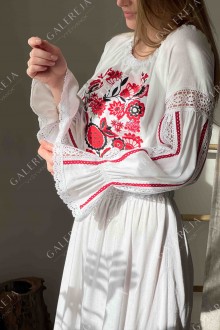 Women's embroidered dress "Flowers"
