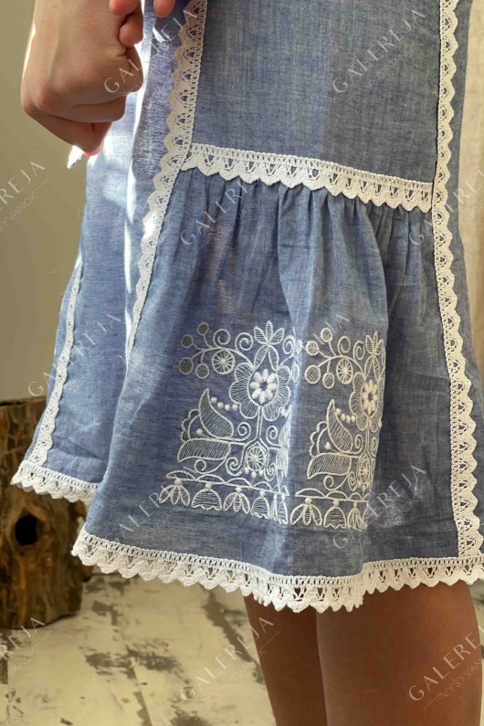 Embroidered dress for a girl "Merezhka"