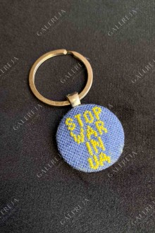 Keychain micro embroidery