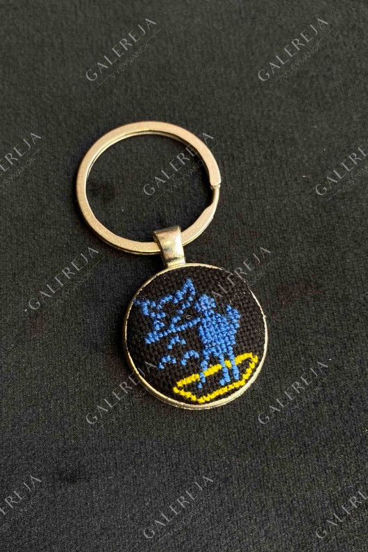 Keychain micro embroidery3