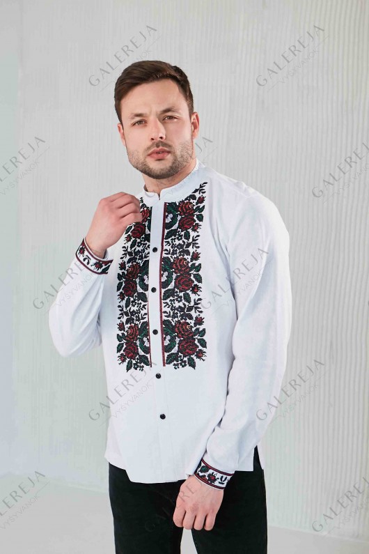 Men's embroidered shirt "Borshchiv"