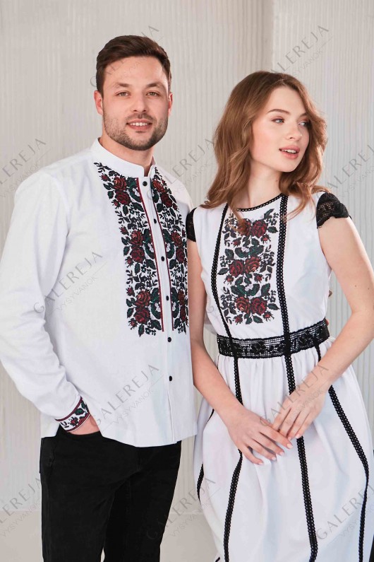Men's embroidered shirt "Borshchiv"