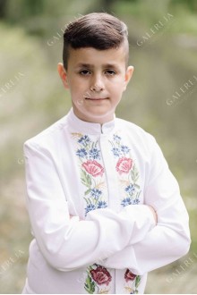 Embroidered shirt for a boy "Fieldflowers"
