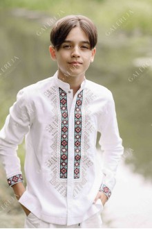 Embroidered shirt for a boy "School"