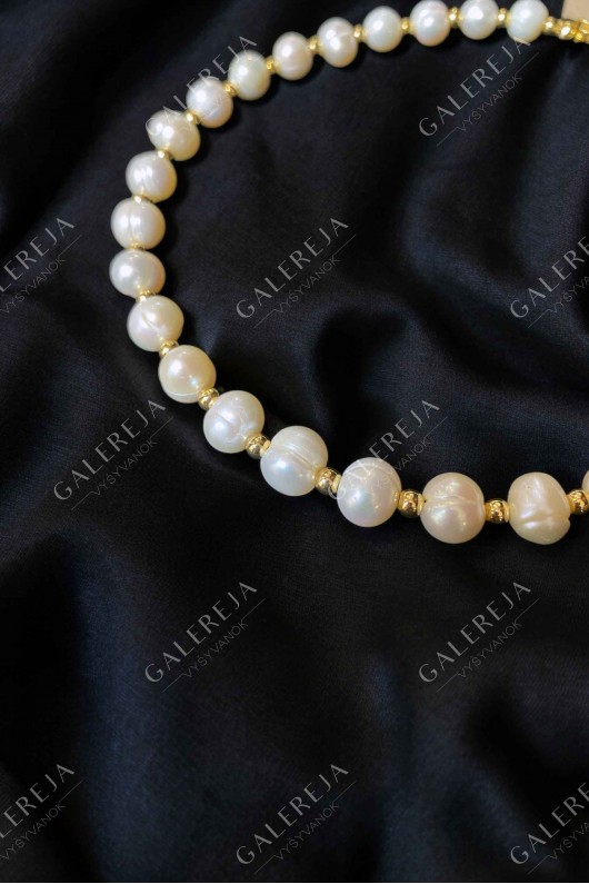 Necklace "Natural pearls" No. 212