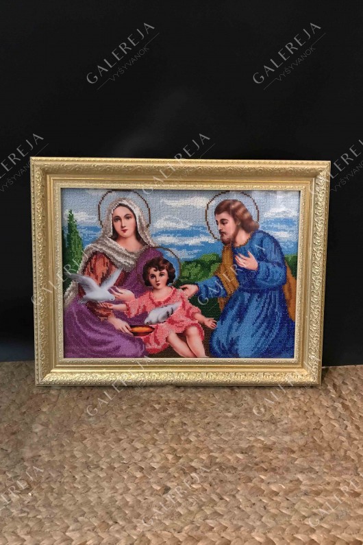 Image "Holy Family with Doves"