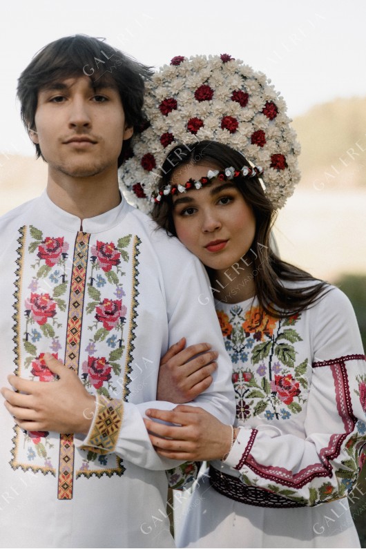 Women's embroidered dress "Ukrainian"