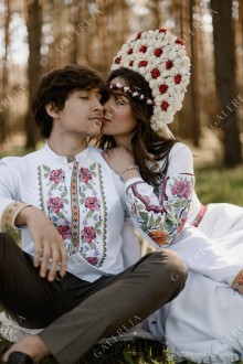 Women's embroidered dress "Ukrainian"