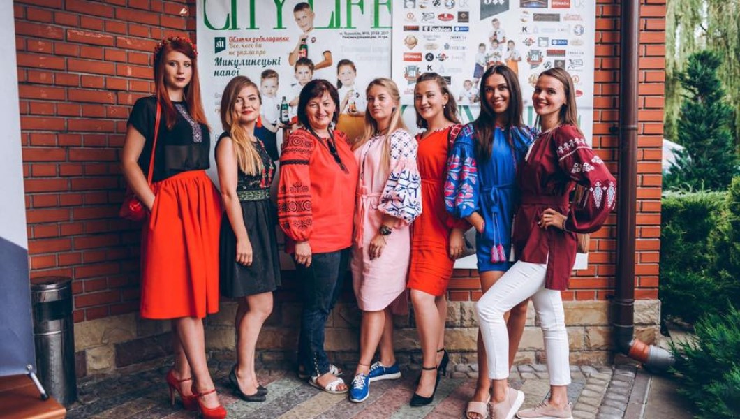 “Embroidery Gallery” became the highlight of a Ukrainian-style party by “City Life” magazine