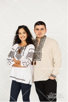 Чоловіча сорочка «Леонід» та жіноча блузка «Лідія»