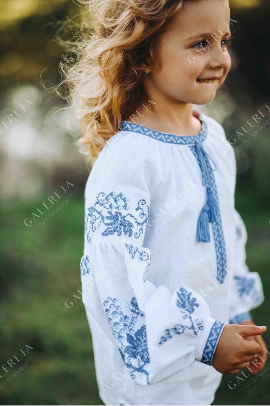 Блузка вишита для дівчинки «ГВ4231» 