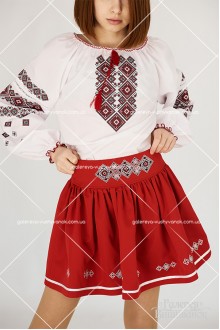 Блузка вишита для дівчинки «Мирослава»