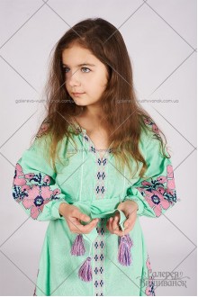 Сукня для дівчинки «Квіти Праги» 