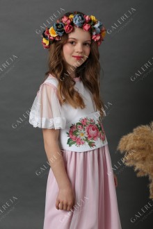 Ексклюзивна вишита сукня для дівчинки «Ромашка»
