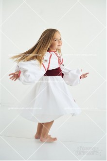 Girls' dress "Rouses"