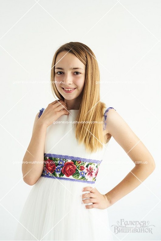 Ексклюзивна сукня для дівчинки «Ідеальні квіти»