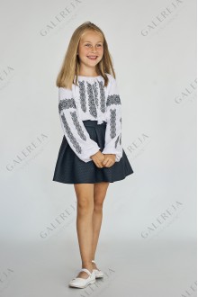 Блузка вишита для дівчинки «ГВ4411» 