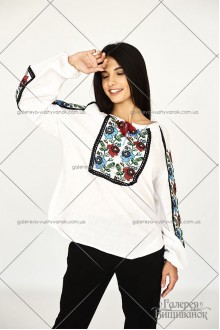 Жіноча вишита блузка «ГВ2471»