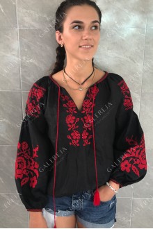 Жіноча вишита блузка  «Ружа»