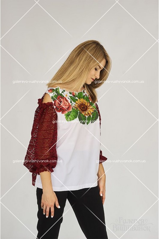 Ексклюзивна жіноча блузка «Соняшник»