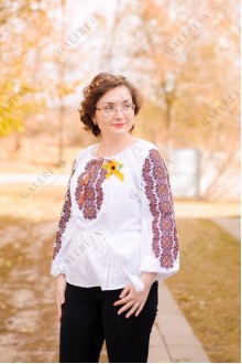 Жіноча вишита блузка «ГВ2191»