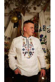 Men’s embroidered shirt “Family Tree”