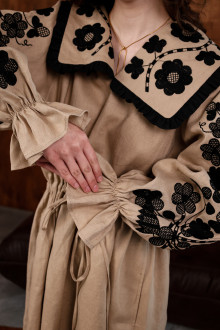   Women's Embroidered Dress "Family Tree"