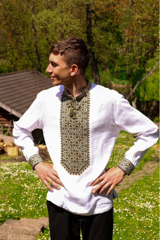 Men's Embroidered Shirt "Oberih"