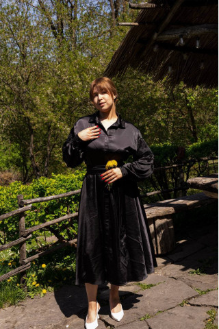 Women's Embroidered Dress "Elegia"