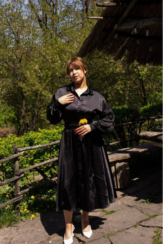 Women's Embroidered Dress "Elegia"