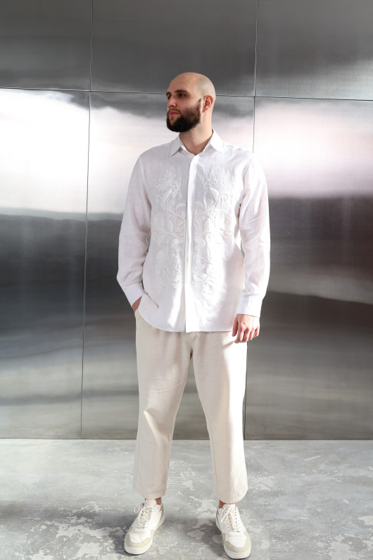 Men’s embroidered shirt “Tree of Life”