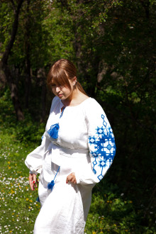Women's  Embroidered Dress "Vertep"