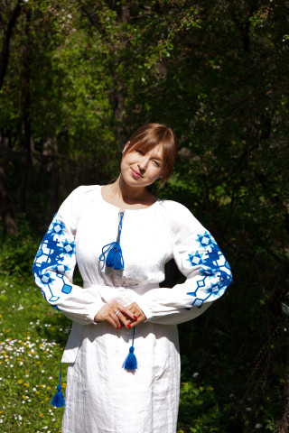 Women's  Embroidered Dress "Vertep"