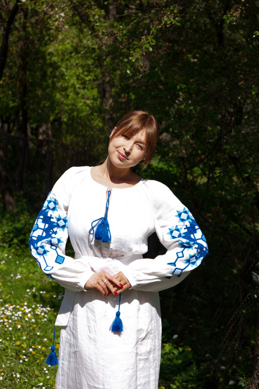 Women's  Embroidered Dress "Vertep"