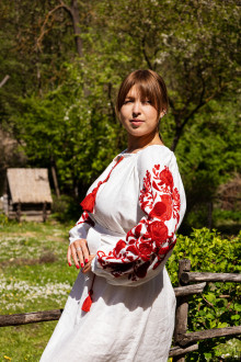 Women's Embroidered Dress "Tree of Life"