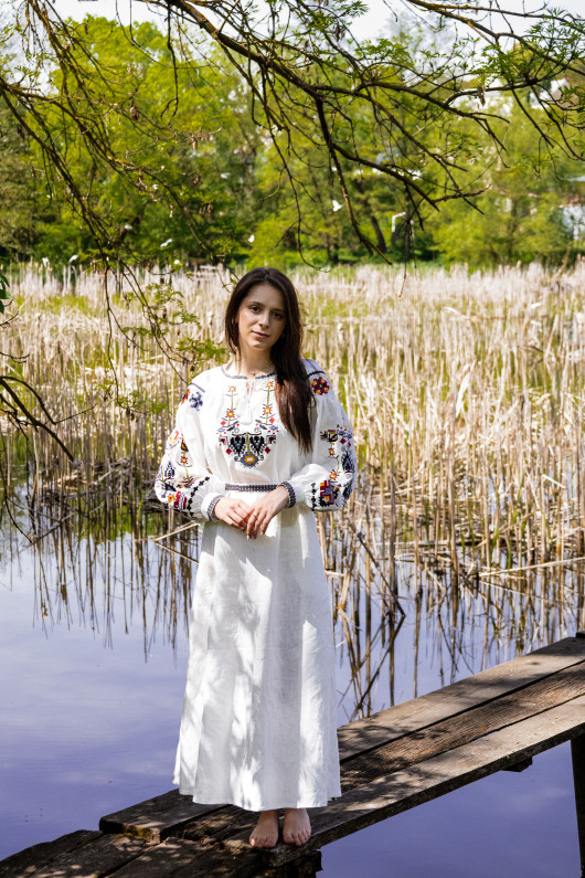 Women's Embroidered Dress "Tree of Life"