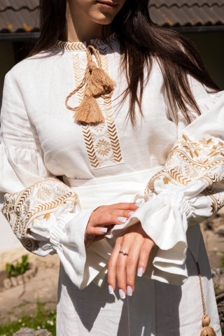 Women's Embroidered Dress "Hutsulka".