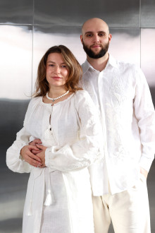Matching embroidered outfits "Tree of Life"