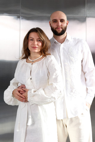 Matching embroidered outfits "Tree of Life"