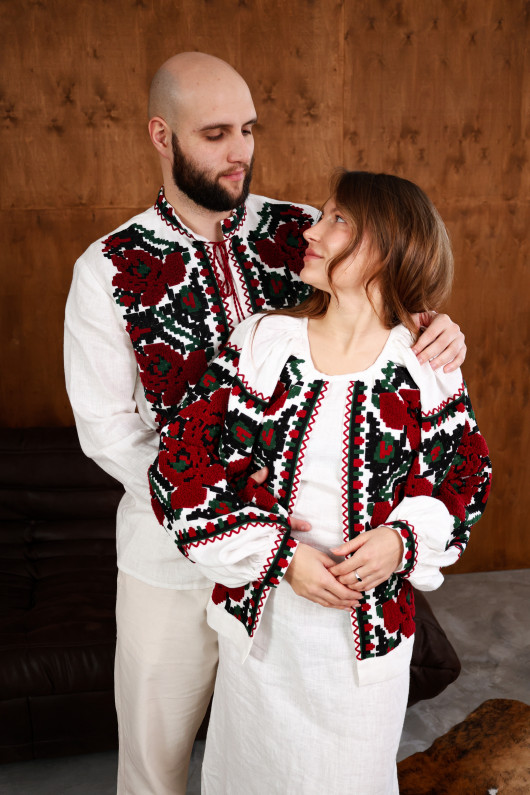 Couple Vyshyvankas "Borshchivka"